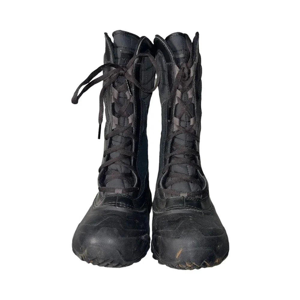 The North Face Thermoball Waterproof Leather Snow Ski Sledding Boots Girl's 4